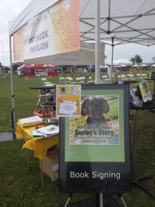 Harley's Story Spot @ the Author Pavilion @ the Doggie Street Festival 