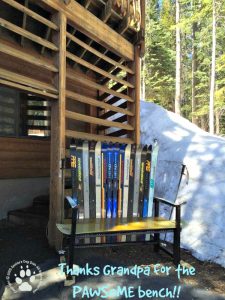 Ski Bench Snapshot Sundays #13