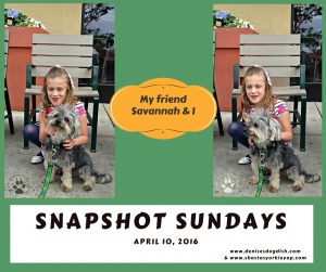 Snapshot Sundays at the park 4.10.2016